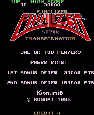 Finalizer - Super Transformation (bootleg) screen shot title